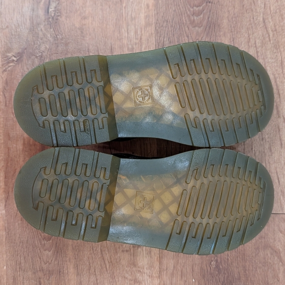 GUC Dr. Martens Dark Brown Chelsea Boots with Side Zip - Picture 12 of 13